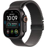 Apple watch Ultra 4 Milanaise Crna 49mm MJAV4QF/A Veličina narukvice: Srednja Crno titanovo kućište Cijene