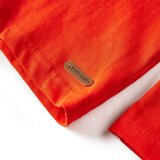  Dječja majica s dugim rukavima jarkonarančasta 104 | shoptok.hr