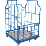 eurokraft pro Sprednja vrata, polovično preklopna, ploščato jeklo, model 1200 | Shoptok.si