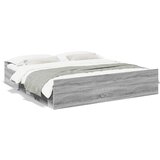 vidaXL Okvir za krevet s ladicama boja hrasta 180x200 cm Cijene