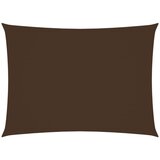 vidaXL Jedro protiv sunca od tkanine Oxford pravokutno 2 5x3 5 m smeđe | shoptok.hr