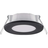 Emos zv1164 Led panel lori ugradni okrugli crni 4,5w 345lm ip65 8,5x2,9cm cct ( 3640 ) | Eponuda.com