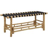 Vrtna klupa 110 x 38 x 40 cm Bambus Prirodna Pravokutni | Eponuda.com