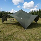  za zabave s krovom Vojska zelena 600 x 600 x 400 cm | shoptok.hr