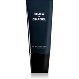 Chanel Bleu de Cleansing Gel 2-In-1 gel za čišćenje za brijanje i čišćenje kože za muškarce 100 ml