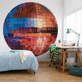  Okrugla fototapeta - Old gold disco ball 230x230 | shoptok.hr