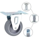Fiksni kotačići 12 kom 75 mm | shoptok.hr