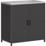 Kuhinjsko skladištenje HATTEM Crna 90 x 50 x 92 cm Čelik | shoptok.hr
