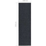 vidaXL Tepih tekač 100x350 cm antraciten | Shoptok.si