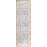 vidaXL Pralna preproga 80x300 cm siva protizdrsna Cene