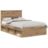  Okvir za krevet Umjetnička hrastovina 120 x 190 cm | shoptok.hr