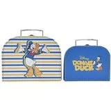 Set 2 kutije za odlaganje Donald Duck 25 × 19,5 × 10 i 20 × 16 × 9 cm