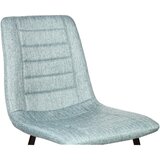 XORA stol, kovina, tekstil črna, žadasto zelena | Shoptok.si