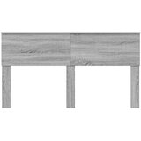 vidaXL Vzglavje z vzglavjem Siva Sonoma 160 cm Konstruiran les | Shoptok.si