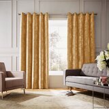 Hyperion Rumene izolacijske zavese iz šenilje v kompletu 2 ks 229x183 cm Selene Luxury Chenille – | Shoptok.si