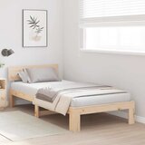  Krevetna konstrukcija Prirodna 80 x 200 cm Čvrsto borovo drvo | shoptok.hr