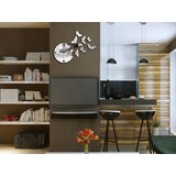 Moderna stenska ura mirror butterflies NH025 (dekorativne) | shoptok.hr