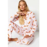 Trendyol Pajama Set - Multicolor - Animal print Cene