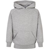 Urban Classics Kids Boys Blank Hoody grey | shoptok.hr