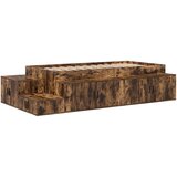  Krevet za pohranu Dimljeni hrast Konstruirano drvo 75 x 190 cm | shoptok.hr