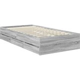  Okvir za krevet Siva Sonoma 90 x 200 cm Inženjersko Drvo | shoptok.hr