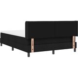  Krevet s opruga kutije s uzglavljem Crna 200 x 140 cm tkanina | shoptok.hr