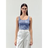 Reserved - Top s tie-dye uzorkom - indigo Cijene