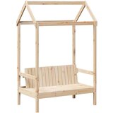  Dnevna postelja s klopjo in streho 90x190 cm trdna borovina | Shoptok.si