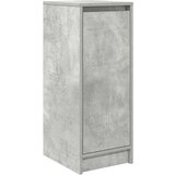 vidaXL Ormarić za cipele boja betona 29,5x34x76 cm konstruiranog drva | shoptok.hr