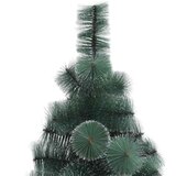vidaXL Umjetno predsvetljeno božićno drevo s setom kroglic 150 cm | Shoptok.si