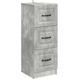  Predalna omara Betonsko siva 33 x 34,5 x 87 cm Inženirski les, (5000232506) | Shoptok.si