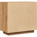 vidaXL Sideboard artisian hrast 80x40x75 cm konstruiran les | Shoptok.si