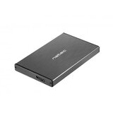 Natec RHINO GO, Spoljno kućište za HDD/SSD 2.5", SATA III, USB3.0, Aluminijum | ePonuda.com