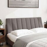 vidaXL Vzglavna stranica taupe 140 cm blago | Shoptok.si