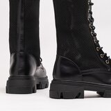 Resti Openwork black women's lace-up boots Buhomi - Footwear | ePonuda.com