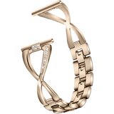 INF zlata ura v starinskem slogu s paščkom 20 mm za samsung watch 4/5/6 gold, (21683091) | Shoptok.si