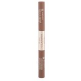 Clarins brow Duo maskara za obrvi in trepalnice 2v1 2,8g g odtenek 02 Auburn | Shoptok.si