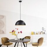 SCHÖNER WOHNEN 11728-18 - Luster na sajli ALI 1xE27/25W/230V prečnik 38 cm crna | Eponuda.com