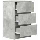  Noćni ormarići s 3 ladice 2 kom beton sivi 39x35x65 cm | Eponuda.com
