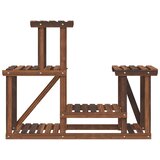  Stalak za cvijeće 90 x 25 x 73,5 cm od masivne jelovine | shoptok.hr