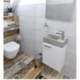 Sapho Svetlo siv betonski umivalnik za WC 40x22 cm Crest – | Shoptok.si