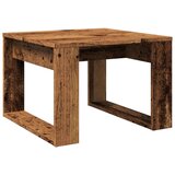 vidaXL Bočni stolić boja starog drva 50 x 50 x 35 cm konstruirano drvo | shoptok.hr