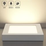 Aigostar LED plafonsko nadgradno svetlo LED/6W/230V 4000K 12,2x12,2 cm belo | Eponuda.com