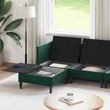  Set namještaja za dnevni boravak 5 pcs Tamnozelena Baršun | shoptok.hr