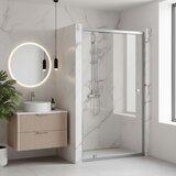 Rea Vrata za prho Primo Slide 90 Chrome | Shoptok.si