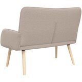 SOFA za dvije osobe Svjetlosiva 115 x 61 x 87 cm Bouclé | Eponuda.com