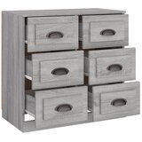  Komoda siva sonome 70x35,5x67,5 cm konstruirano drvo | Eponuda.com