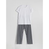 Reserved - Dvodelni komplet pižame - Bela | Shoptok.si