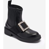 Resti Black women's ankle boots with Zenata ornament - Footwear | shoptok.hr