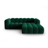 Micadoni Home Tamno zelena kutna garnitura (s desnim kutom) Lupine – Cijene